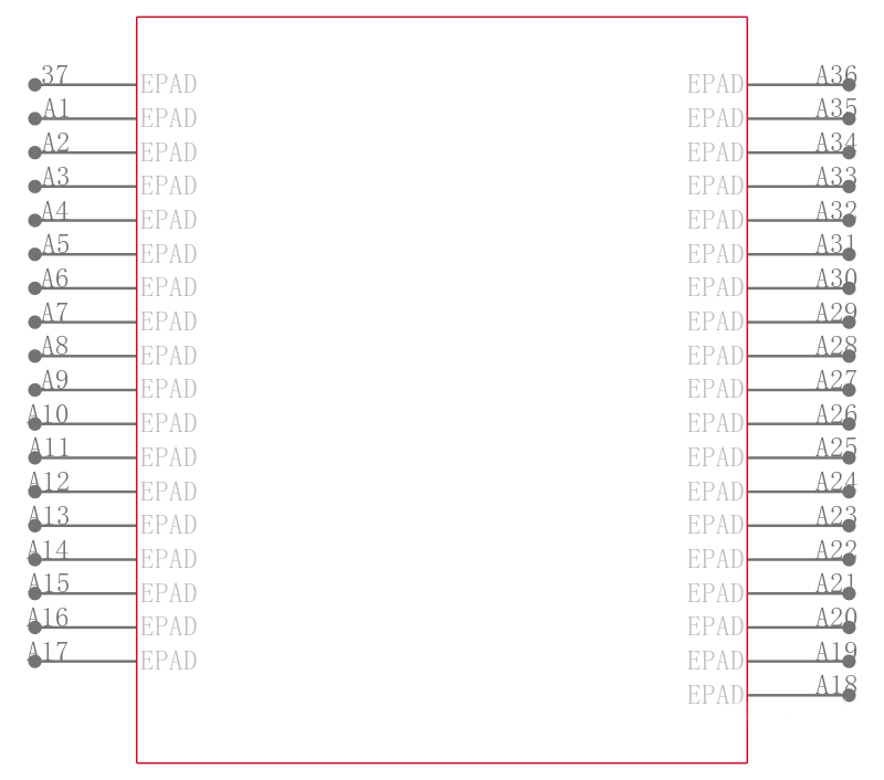 PIC32MX150F128DT-I/TL引脚图