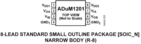 ADUM1201BRZ-RL7电路图