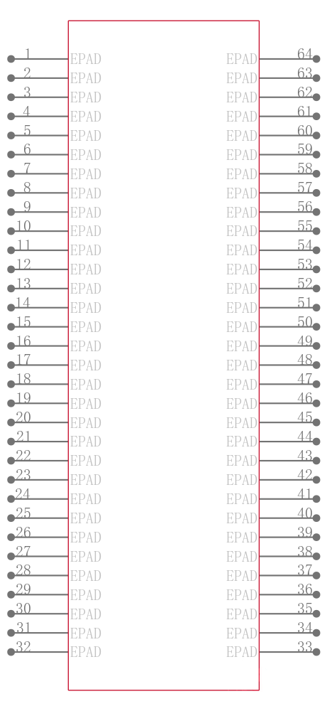 PIC32MX450F256LT-V/TL引脚图