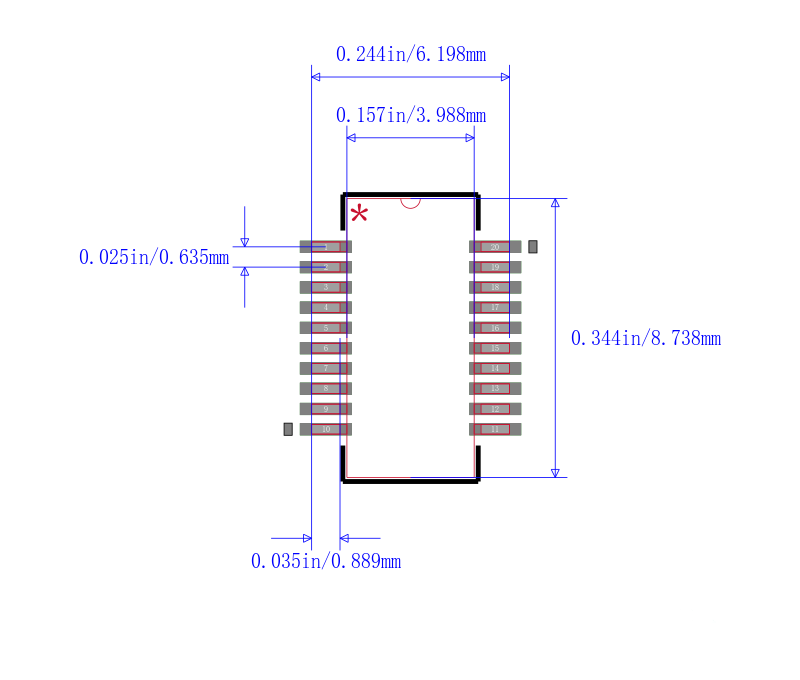 PI49FCT807TQE封装图