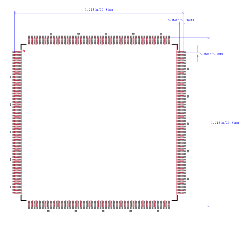 PCI2050BIPDV封装图