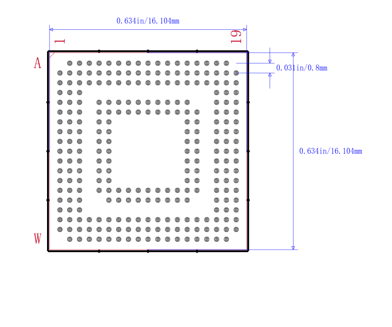 PCI2050IGHK封装图