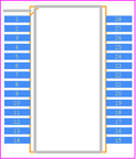 PCM1796DB封装焊盘图