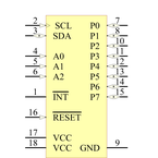 PCA6107DWR引脚图