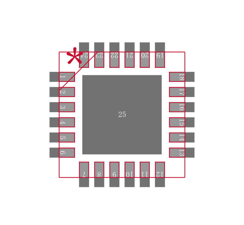 PM6670AS封装焊盘图