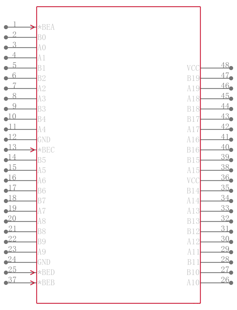 PI5C32X384BE引脚图