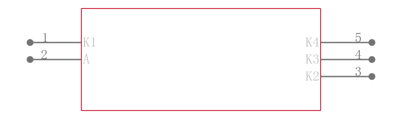 PESD5V0L4UW引脚图