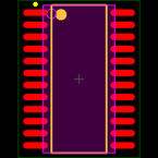 AD7714ARZ-5封装焊盘图