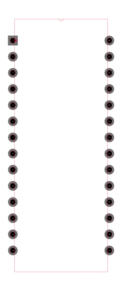 AD976AANZ封装焊盘图