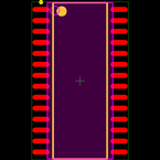 ADG526AKRZ封装焊盘图