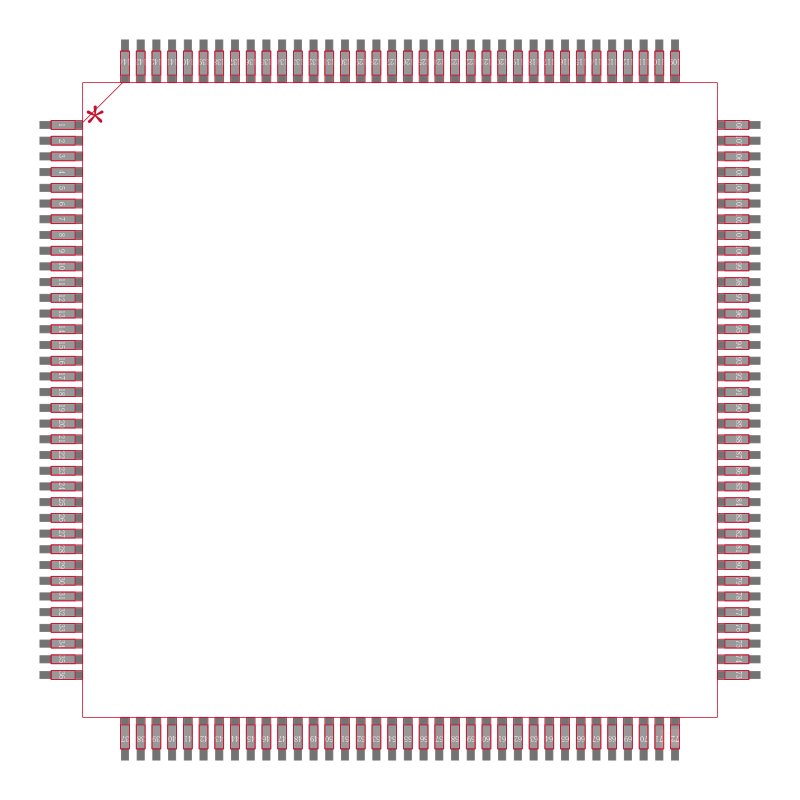 PCI1510PGEG4封装焊盘图