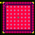 PIC24FJ256GB206-I/MR封装焊盘图