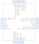 PIC16F648A-I/ML引脚图