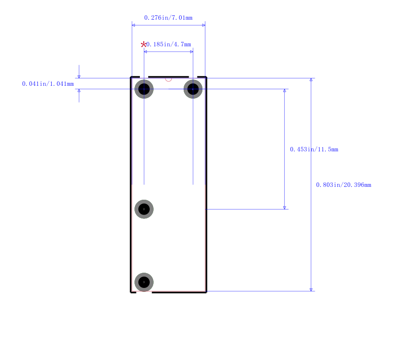 PCJ-124D3MH-WG,000M封装图