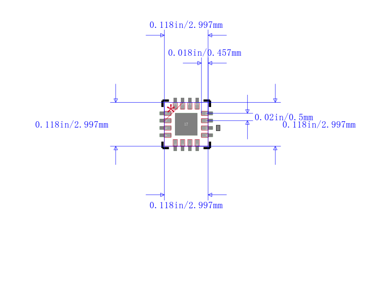 PIC16LF1503-I/MG封装图