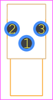 PJRAN1X1U03AUX封装焊盘图