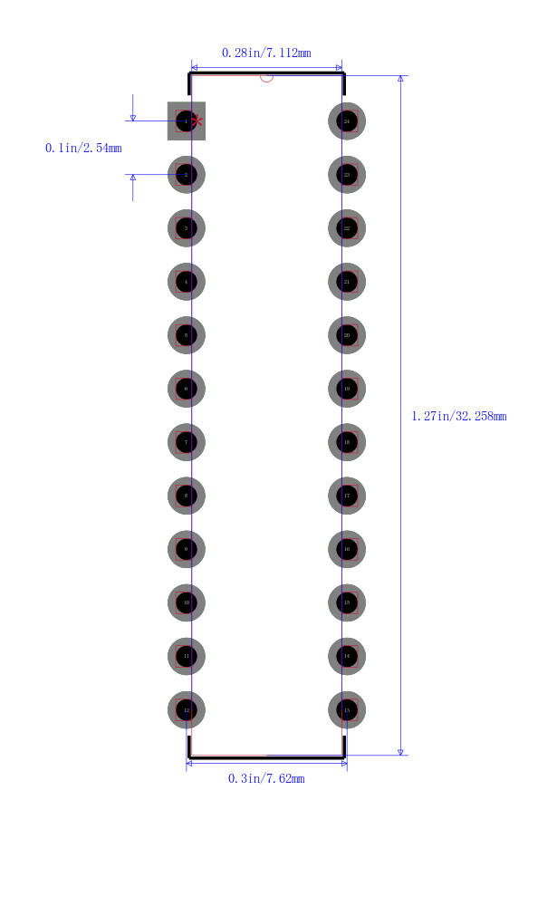 ADC0848CCN/NOPB封装图