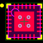 AD8141ACPZ-R2封装焊盘图