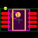 AD8313ARM封装焊盘图