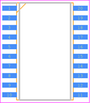 ATSAMD11D14A-SSUT封装焊盘图