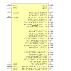 ATMEGA48-20AU引脚图