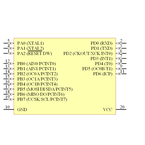 ATTINY2313V-10PU引脚图