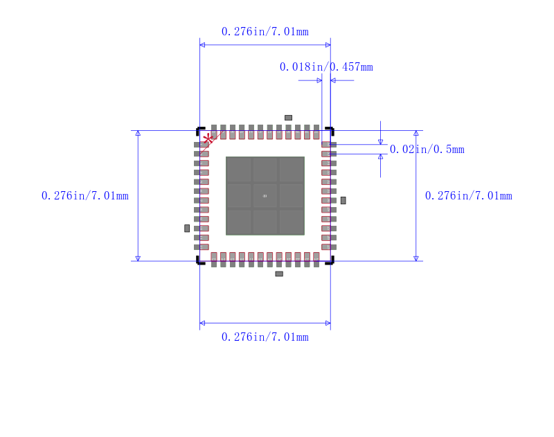 ADF7021BCPZ-RL封装图