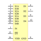 ADG774BRQZ引脚图