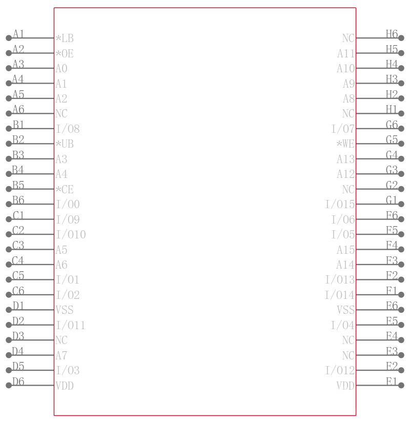 AS7C31026C-10BIN引脚图