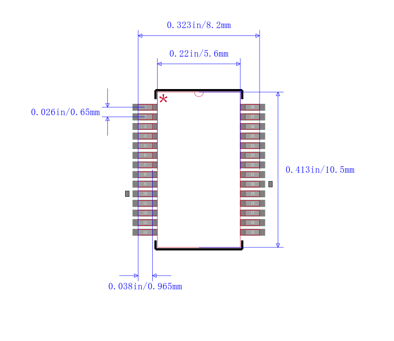 PIC14000T-20I/SS封装图