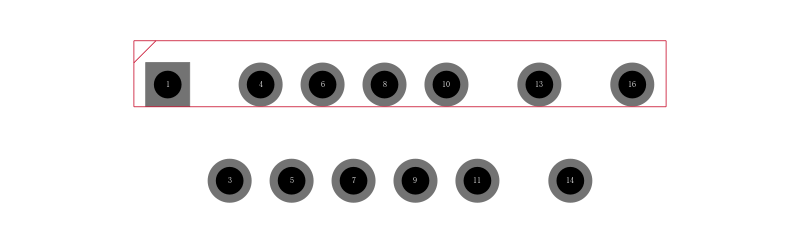 PFS7625H封装焊盘图