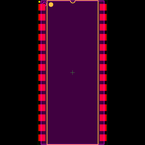RXD-418-KH2封装焊盘图