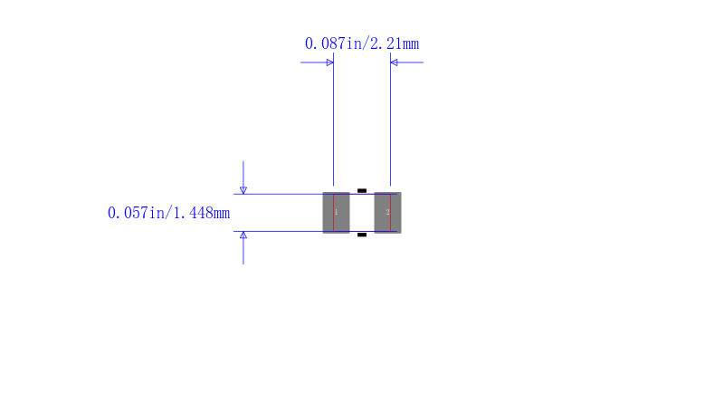 RN73C2A86K6BTDF封装图