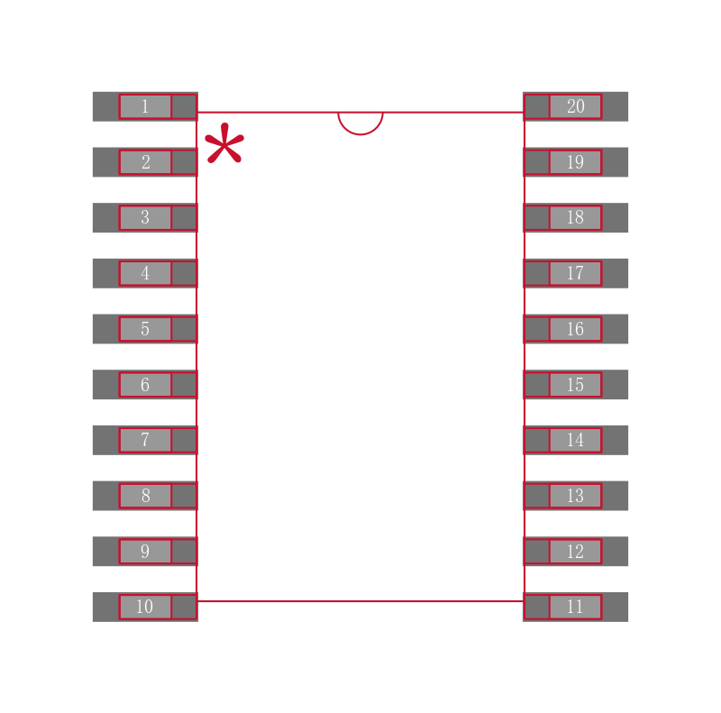 R5F10266ASP#X0封装焊盘图