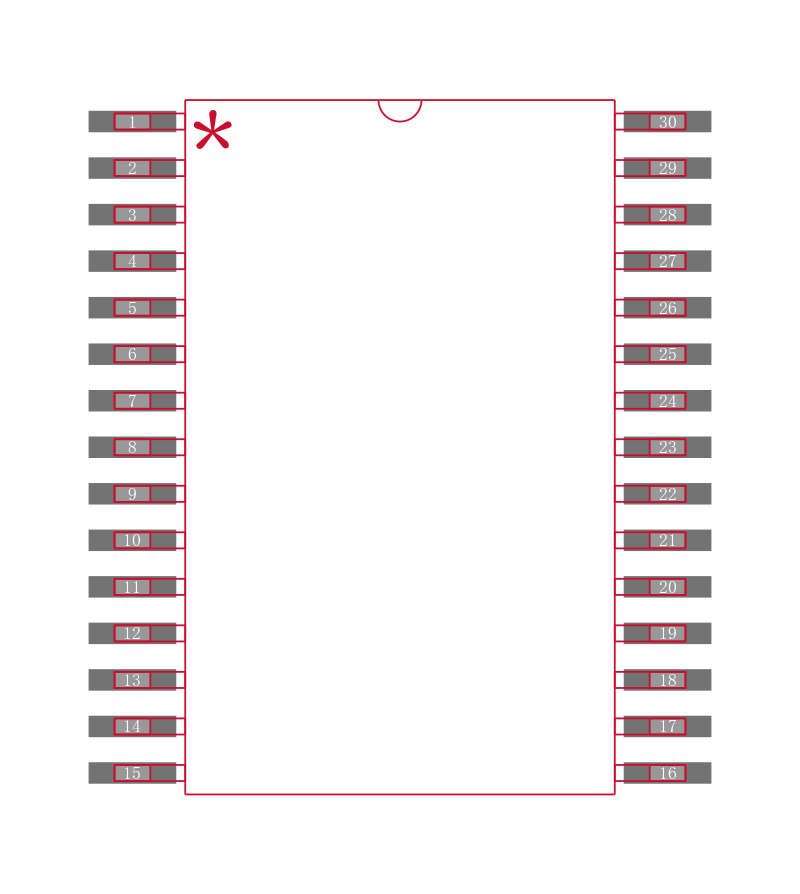 R5F102A8ASP#X0封装焊盘图