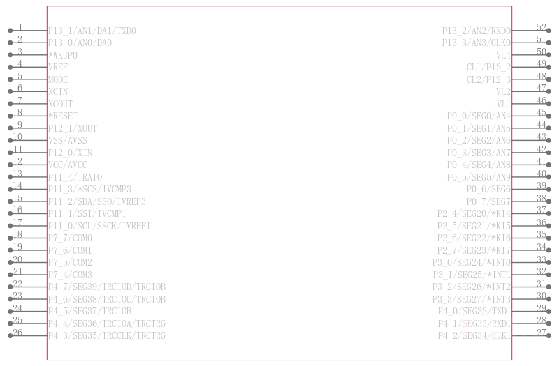 R5F2L357MNFP#V0引脚图