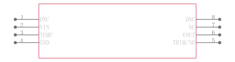 REF5020IDGKR引脚图