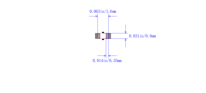 RC1608J134CS封装图