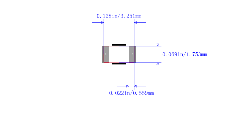 RNCS1206BKE100K封装图