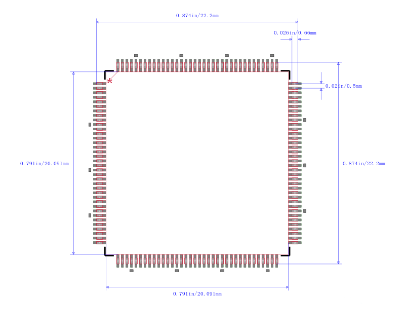 R5F61664RN50FPV封装图