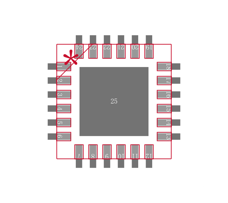 ADP5091ACPZ-1-R7封装焊盘图