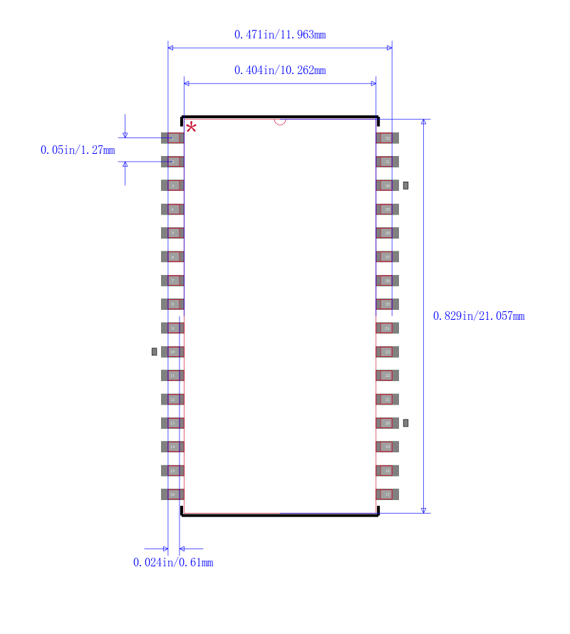 R1LP0408DSB-5SI#S1封装图