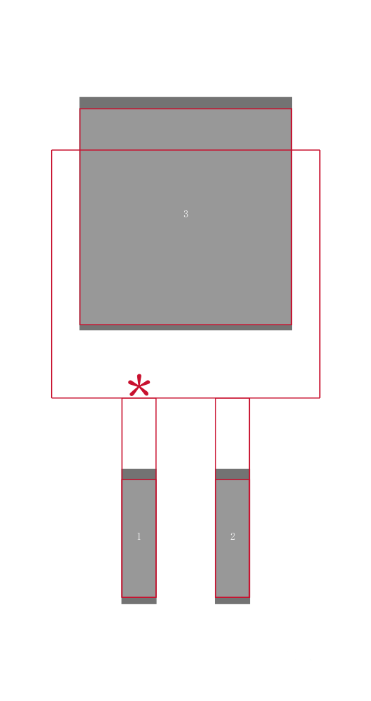 RBQ10NS45AFHTL封装焊盘图