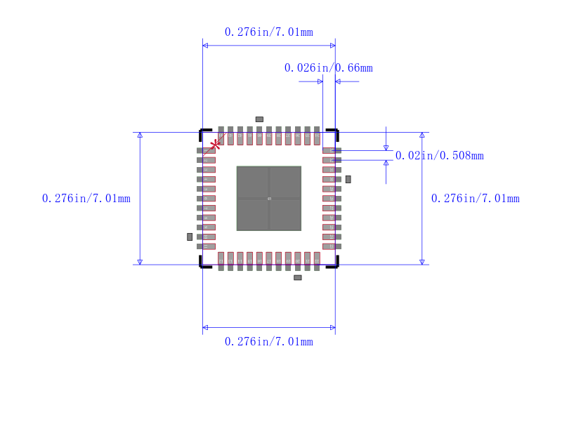 ATMEGA644V-10MUR封装图