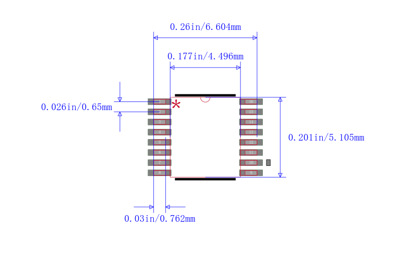 SN74LV138ATPWT封装图