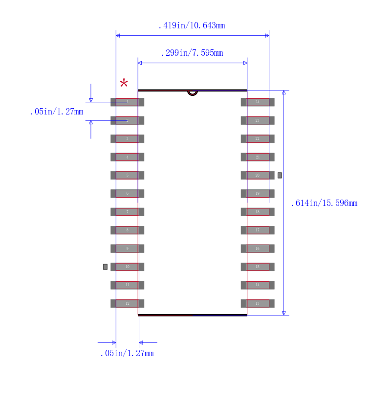 SN74LVT8996DW封装图