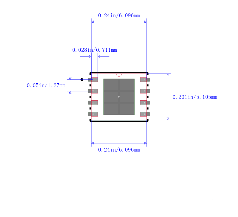 SST25VF010A-33-4C-QAE封装图