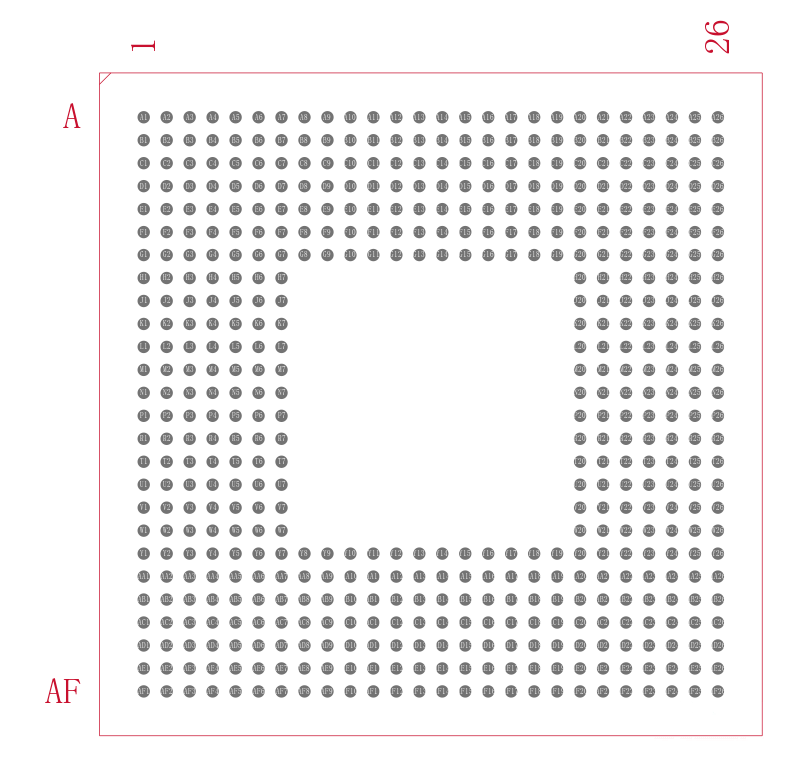 SM32C6711DGDPI20EP封装焊盘图