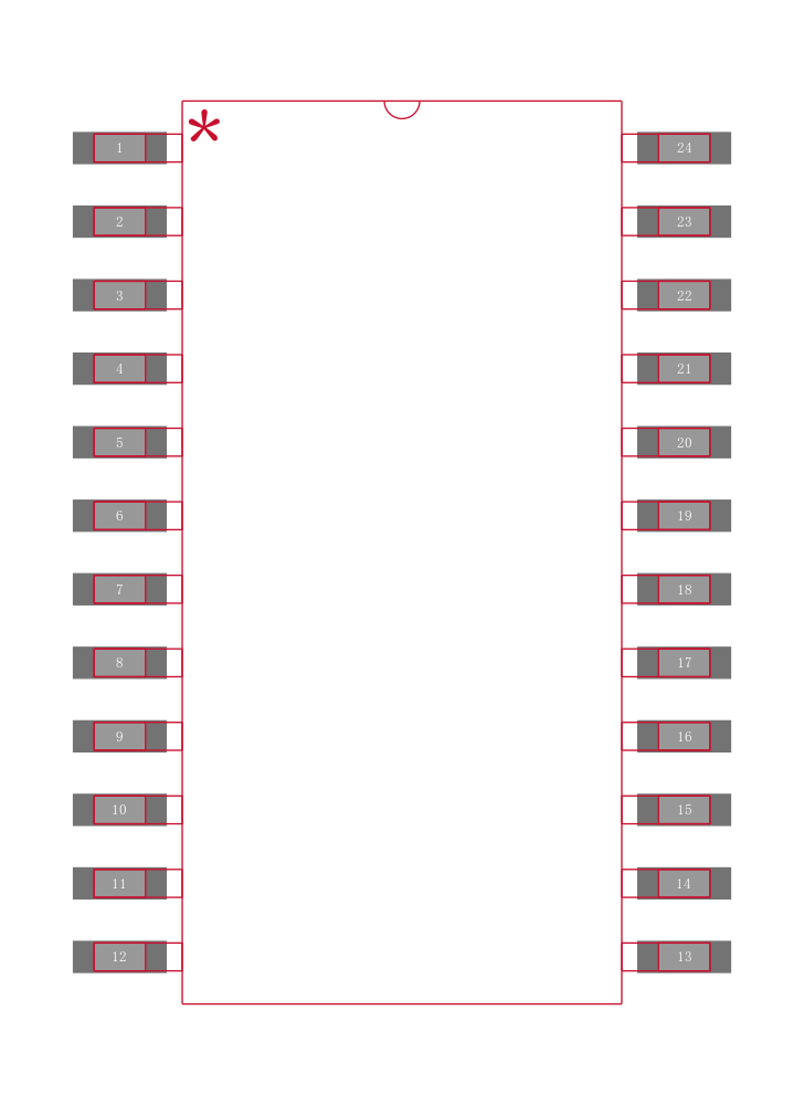 STP16CP05MTR封装焊盘图