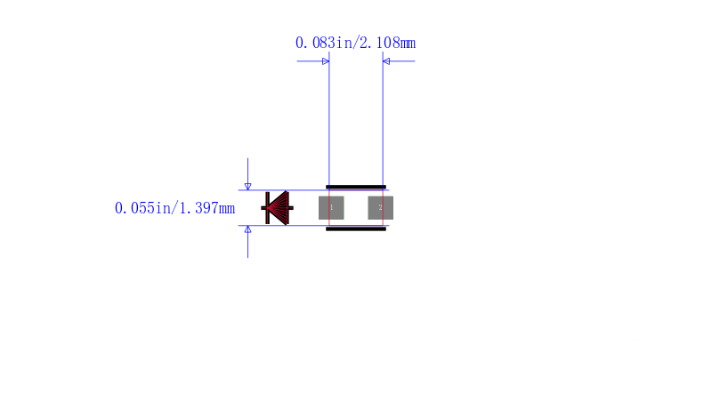 SD0805S040S0R5封装图